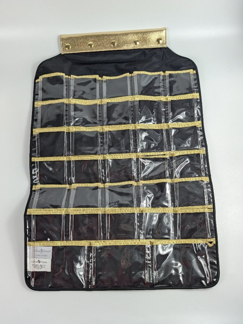 Lillian Vernon Double Sided Hanging Closet Jewelry Accessory Organizer